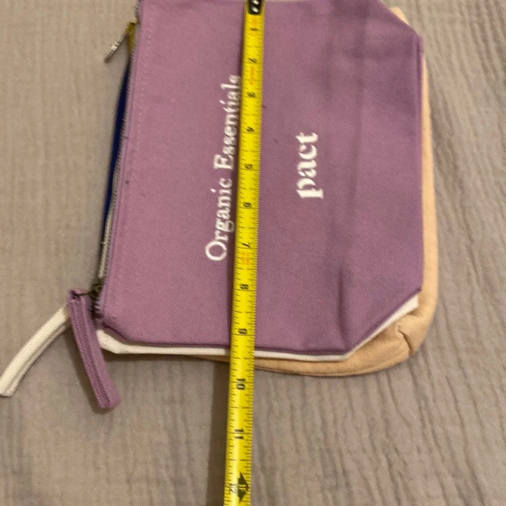 Pact Purple and Tan & Not Pot Pouch Set